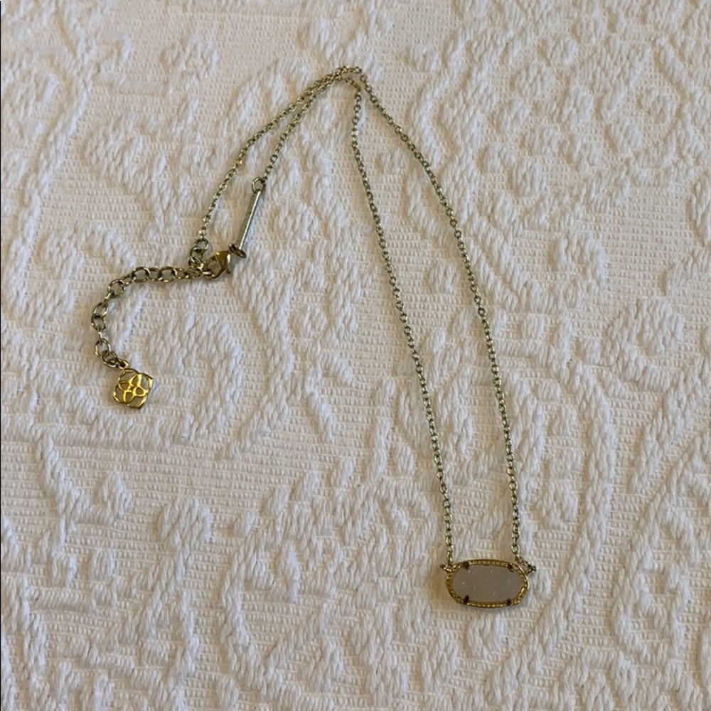 Kendra Scott druzy necklace